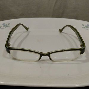 Cynthia Rowley CR0223 GRAPHITE Eyeglasses Sunglasses Frames Green Rectangular